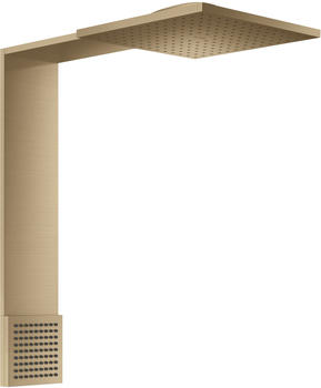Axor ShowerComposition Brausenmodul 250/250 2jet mit Schulterbrause brushed bronze (12594140)