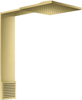 Axor ShowerComposition Brausenmodul 250/250 2jet mit Schulterbrause brushed brass (12594950)