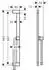 Hansgrohe Unica Brausestange S Puro 65 cm mattweiß (24402700)
