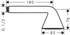 Axor Showers/Front 85 Handbrause 1jet brushed brass (26025950)