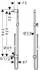 Axor One Brausestange mit Wandanschluss und Brauseschlauch mattschwarz (48792670)
