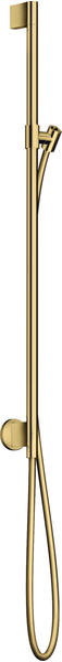 Axor One Brausestange mit Wandanschluss und Brauseschlauch polished gold optic (48792990)