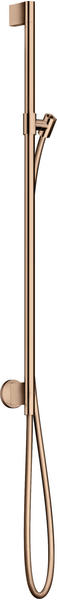 Axor One Brausestange mit Wandanschluss und Brauseschlauch polished red gold (48792300)
