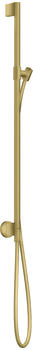 Axor One Brausestange mit Wandanschluss und Brauseschlauch brushed brass (48792950)