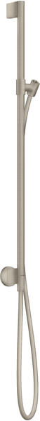 Axor One Brausestange mit Wandanschluss und Brauseschlauch brushed nickel (48792820)