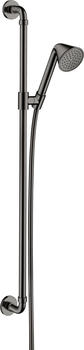 Axor Showers/Front Brauseset 90 cm mit Handbrause 85 1jet EcoSmart polished black chrome (26023330)