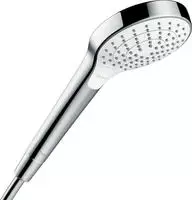 hansgrohe Croma Select S Vario Handbrause 26803400 weiss chrom, EcoSmart 9 l, DN15,
