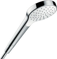 hansgrohe Croma Select S 1jet Handbrause 26806400 weiss chrom, EcoSmart 7 l, DN15,