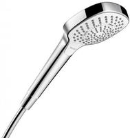 hansgrohe Croma Select E Multi Handbrause 26811400 weiss chrom, EcoSmart, DN15,