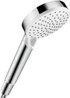 hansgrohe 26332400, hansgrohe Crometta Vario Handbrause 26332400 weiss chrom,