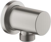 Grohe Wandanschlussbogen Rainshower 1/2", runde Rosette, supersteel