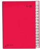 Pagna 24329-01, PAGNA Pultordner Color, DIN A4, 1 - 31, 31 Fächer, rot, Art#...