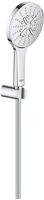 GROHE Rainshower SmartActive 130 Wandhalterset, 3 Strahlarten, Badarmaturen,