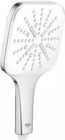 Grohe Handbrause Rainshower Smartactive 130 Cube 26551, Brauseboden Moon White, 3