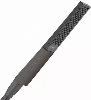 Hansgrohe Rainfinity 100 1jet Stabhandbrause schwarz chrom geb&uuml;rstet/graphit (26866340)