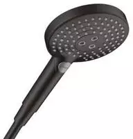 hansgrohe Raindance Select S Handbrause 120 3jet, Badarmaturen, 26530670, mattschwarz