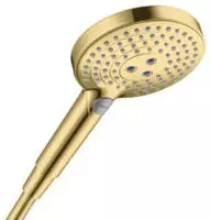Hansgrohe 26530990, hansgrohe Raindance Select S Handbrause, 3 Strahlarten,...