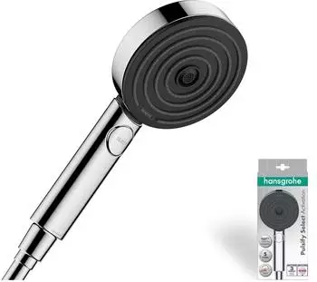 Hansgrohe Pulsify Select Handbrause 105 Relaxation 3jet L: 224 chrom (24110000)