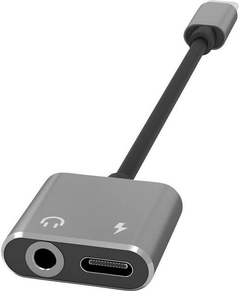Terratec Connect C100 USB-Type-C Adapter auf Type-C & 3,5mm Klinke,