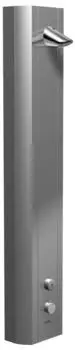 Schell Linus Vorwand-Duschpaneel Alu-eloxiert thermische Desinfektion 12V (008150899)