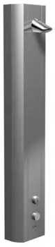Schell LINUS DP-SC-T Vorwand-Duschpaneel Aluminium eloxiert mit Selbstschluss-Thermostat (008020899)