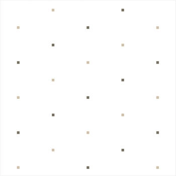 Hewi 802 LifeSystem Duschvorhang 801.34.V0238 Dekor squares umber/sand 200x200cm