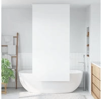 vidaXL Duschrollo 110x240 cm Stoffbreite 106 cm