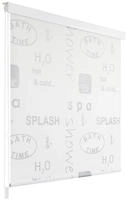 vidaXL Duschrollo 120x240 cm Splash-Design