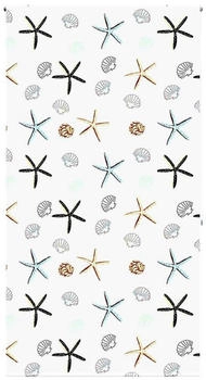 vidaXL Duschrollo 120x240 cm Stoffbreite 116 cm, Schalentiere