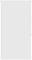 vidaXL Duschrollo 120x240 cm Stoffbreite 116 cm