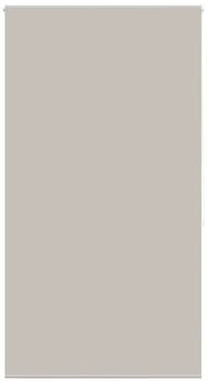vidaXL Duschrollo 130x240 cm Stoffbreite 126 cm, Hellgrau