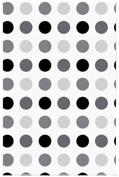 vidaXL Duschrollo 150x240 cm Stoffbreite 146 cm, Kreise