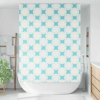vidaXL Duschrollo 150x240 cm Stoffbreite 146 cm, Ornament