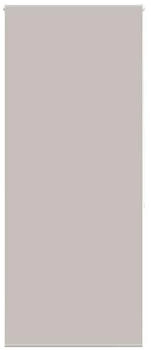 vidaXL Duschrollo 90x240 cm Stoffbreite 86 cm, Hellgrau