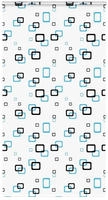 vidaXL Duschrollo mit Kassette 120x240 cm Stoffbreite 116 cm