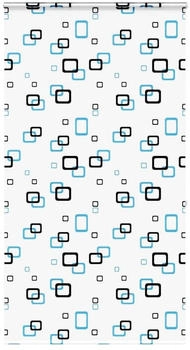 vidaXL Duschrollo mit Kassette 120x240 cm Stoffbreite 116 cm, Blase