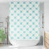 vidaXL Duschrollo mit Kassette 130x240 cm Stoffbreite 126 cm, Ornament