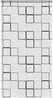 vidaXL Duschrollo mit Kassette 130x240 cm Stoffbreite 126 cm