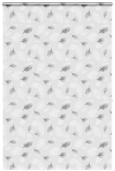 vidaXL Duschrollo mit Kassette 160x240 cm Stoffbreite 156 cm, Bl&auml;tter
