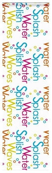 vidaXL Duschrollo mit Kassette 70x240 cm Stoffbreite 66 cm, Splash