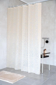 Ridder Duschvorhang Pardo Semitransparent-beige 180x200cm
