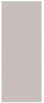 vidaXL Duschrollo 100x240 cm Stoffbreite 96 cm, Hellgrau