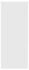 vidaXL Duschrollo 100x240 cm Stoffbreite 96 cm, Weiß