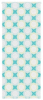 vidaXL Duschrollo 110x240 cm Stoffbreite 106 cm, Ornament