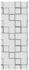 vidaXL Duschrollo 110x240 cm Stoffbreite 106 cm, Quadratisch