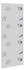 vidaXL Duschrollo 110x240 cm Stoffbreite 106 cm, Seesterne