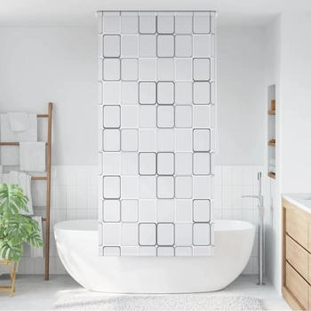 vidaXL Duschrollo 120x240 cm Quadratisch