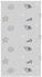 vidaXL Duschrollo 120x240 cm Stoffbreite 116 cm, Seesterne