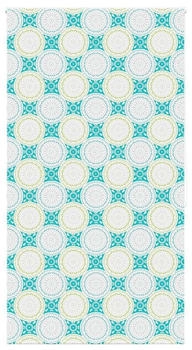vidaXL Duschrollo 130x240 cm Stoffbreite 126 cm, Ornament
