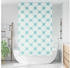 vidaXL Duschrollo 130x240 cm Stoffbreite 126 cm, Ornament